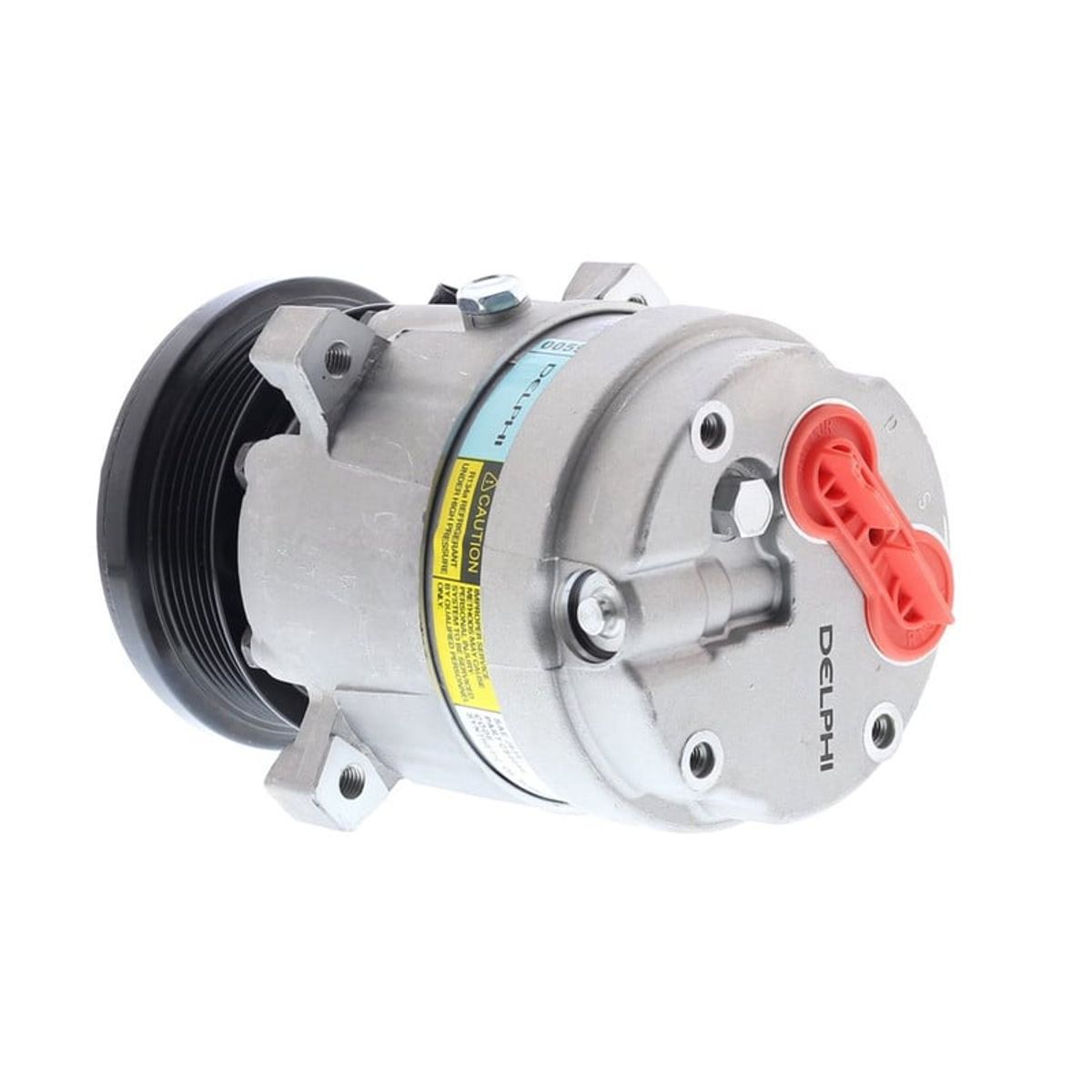 AMERICAN AIR - Compresor de AC V5 6PK 12V 115MM MONTAJE OREJAS OE DELPHI