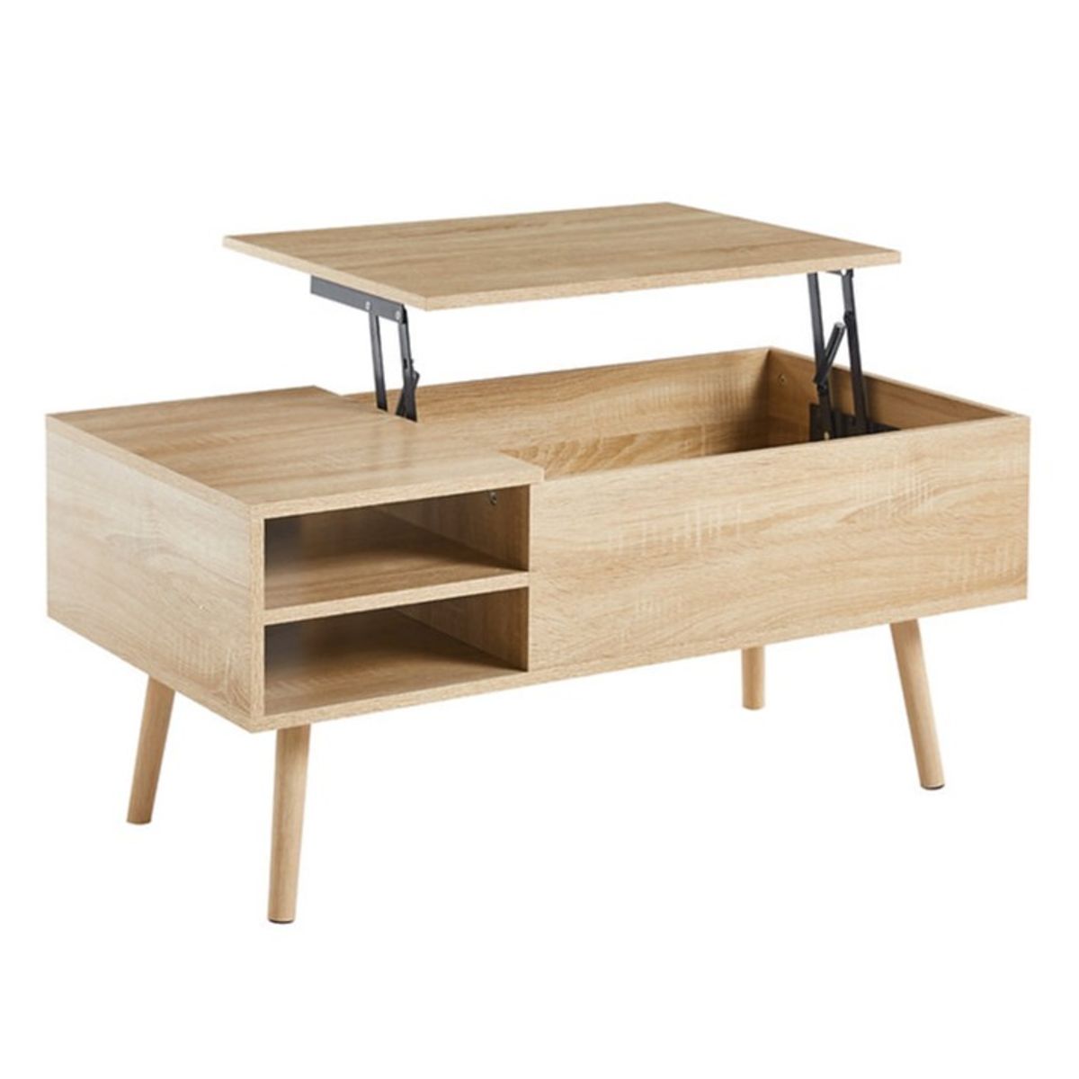 HABITA2 CHILE - Mesa De Centro Rectangular Maddie - Natural