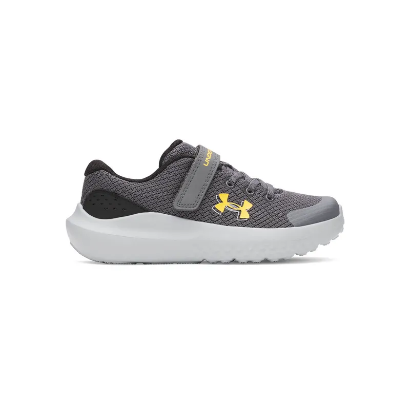 UNDER ARMOUR - Zapatillas de running Surge 4 niños gris UNDER ARMOUR