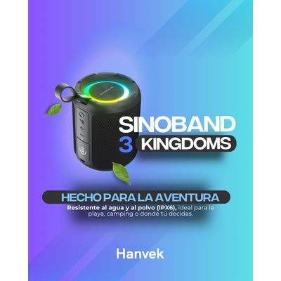 Imagen 2 del producto Parlante Bluetooth Sinoband 3 Kindoms - 40 W