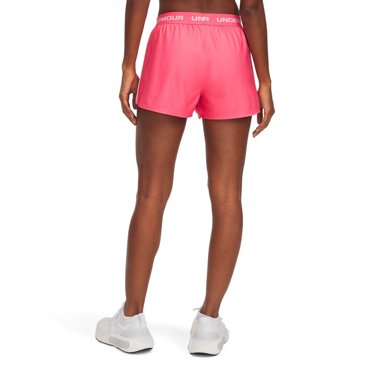 UNDER ARMOUR - Short Training para mujer Tech Play Up rosado UNDER ARMOUR