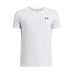 UNDER ARMOUR - Polera Manga Corta Ua Sportstyle Lc Blanco Para Niño