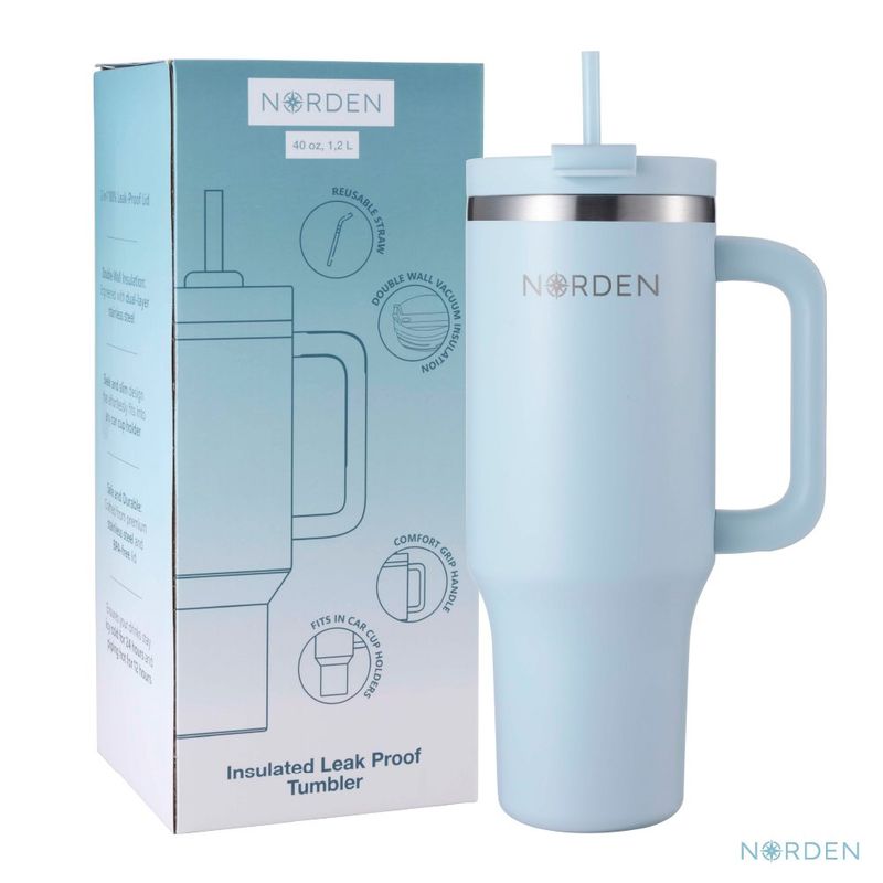 GENERICO - Botella Térmica Tumbler Leak-proof Inoxidable 1200ml Norden