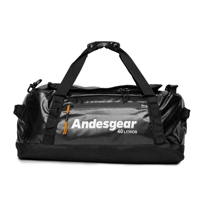 ANDESGEAR - Bolso Unisex Duffel 40L Negro Andesgear