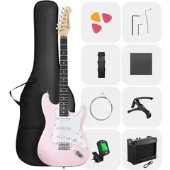 GENERICO - Pack de Guitarra con ampli Donner DST-80SP