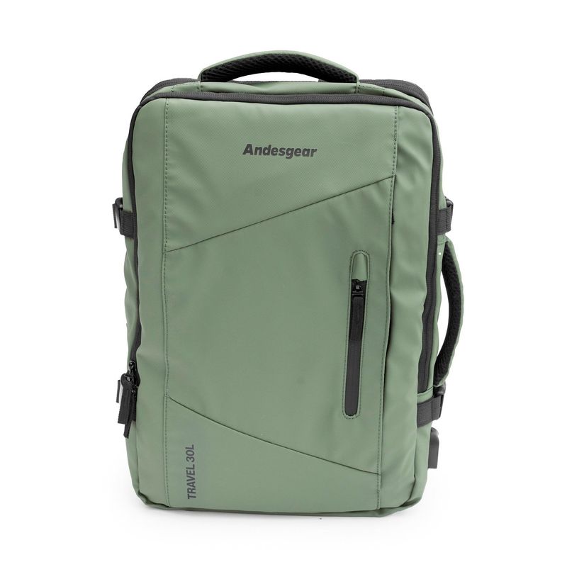 ANDESGEAR - Mochila Unisex Travel 30L Verde Andesgear