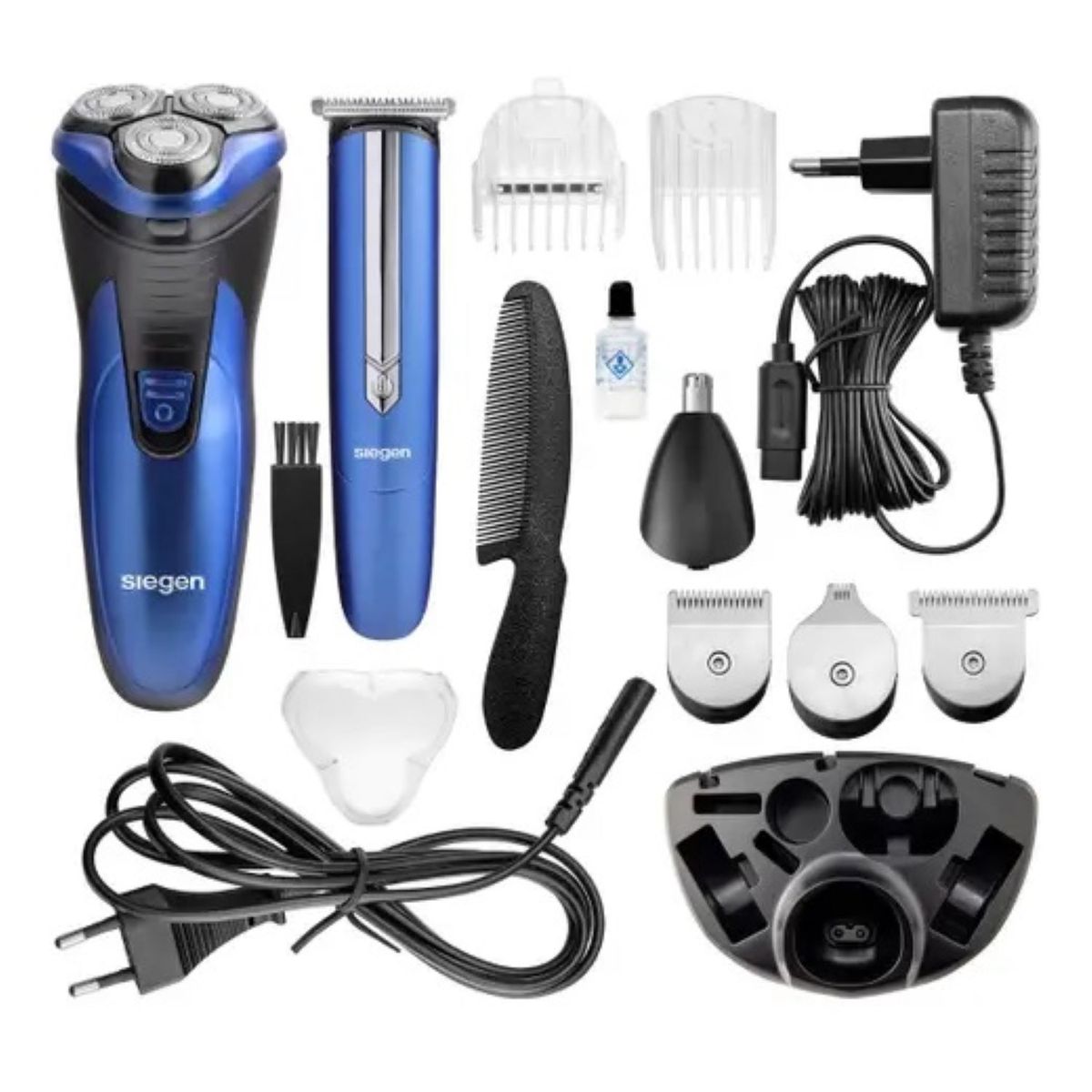 SIEGEN - Kit Afeitadora y Multistyler Siegen Perfect Style SG8440