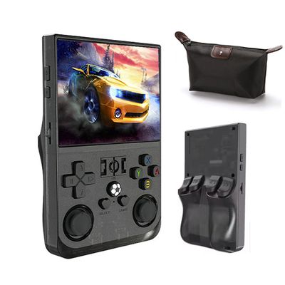 Imagen 2 del producto Consola Portatil Retro Game R36S Pro 64GB Negro y Estuche