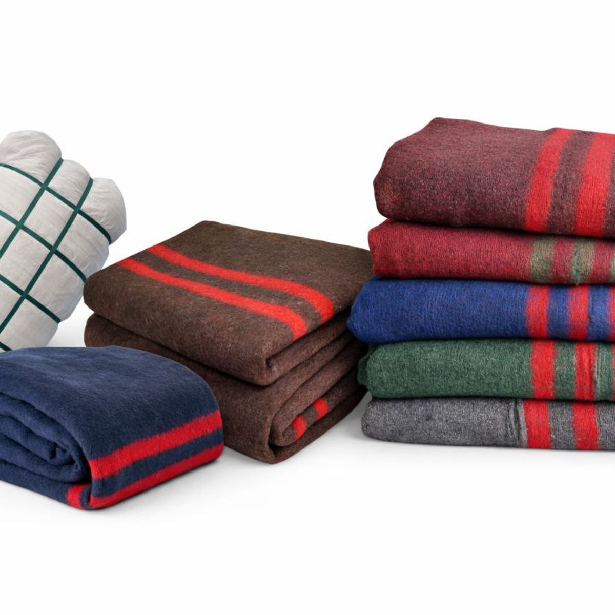 GENERICO - Fardo Lote 10 Frazadas Térmicas 2 Plazas