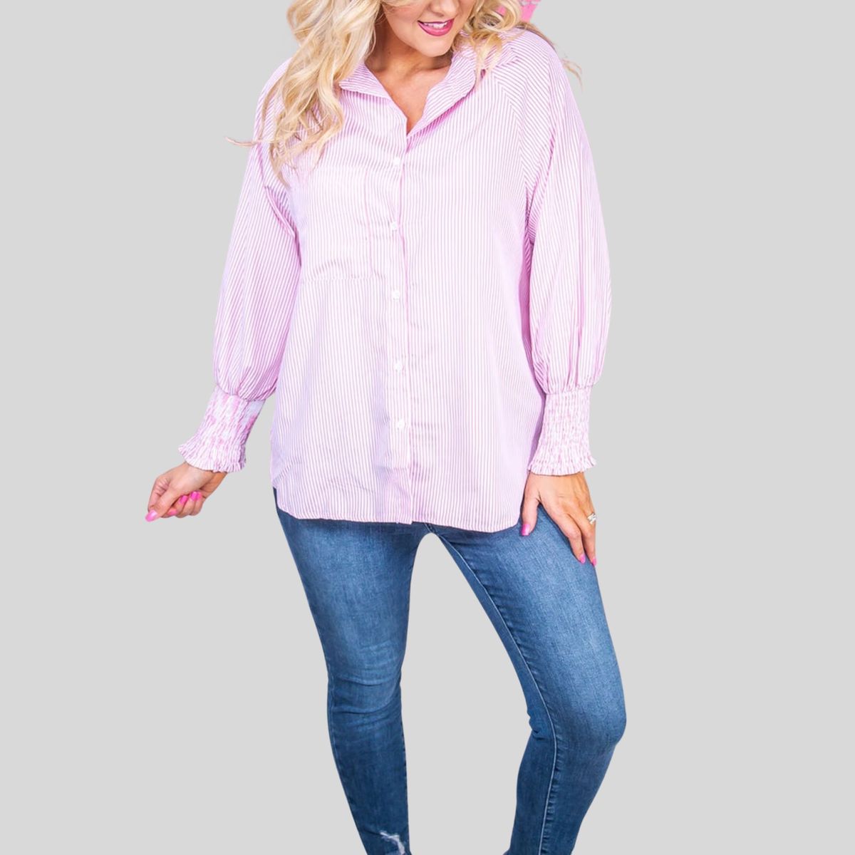 ARRAKASTA - Camisa oversize con bolsillos
