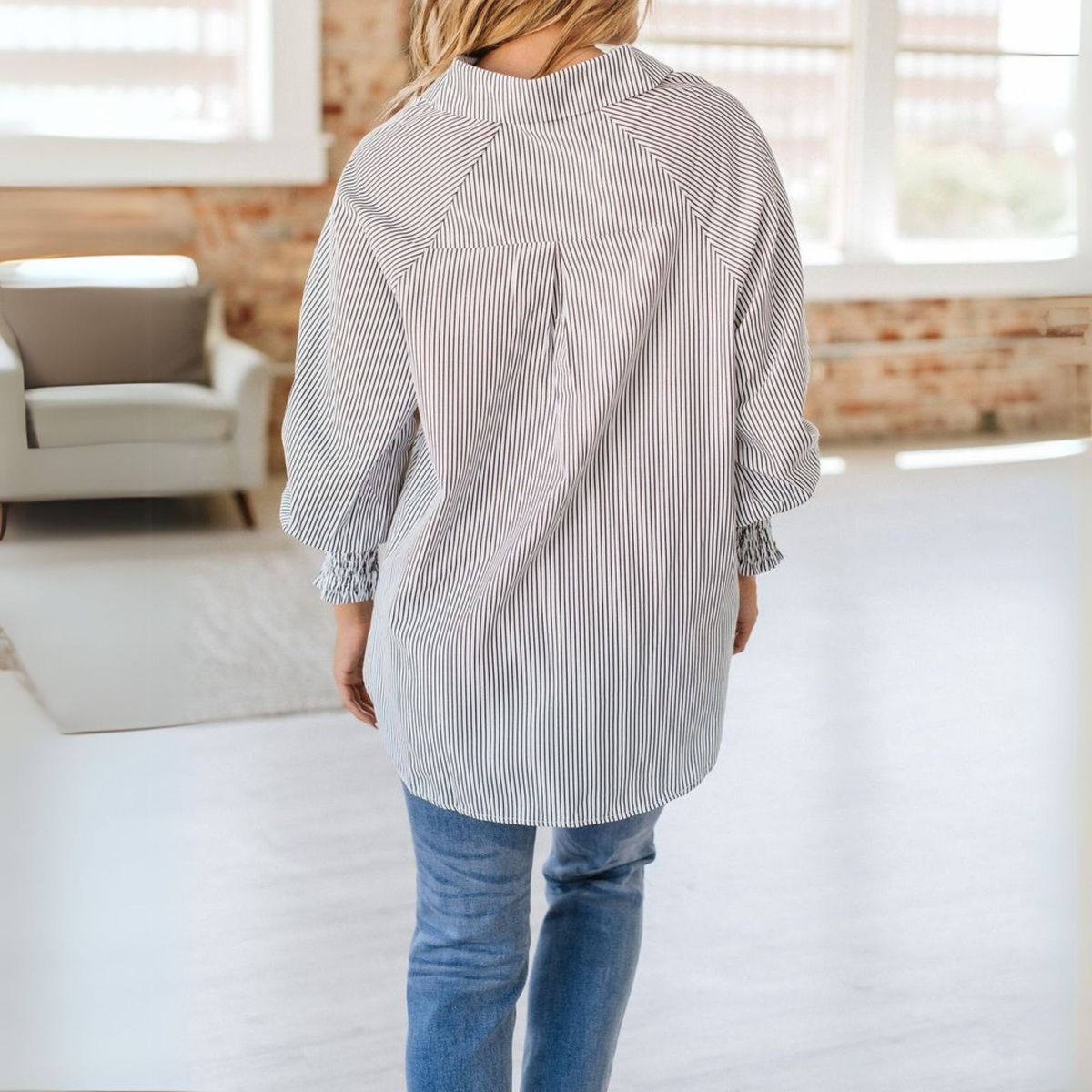 ARRAKASTA - Camisa oversize con bolsillos