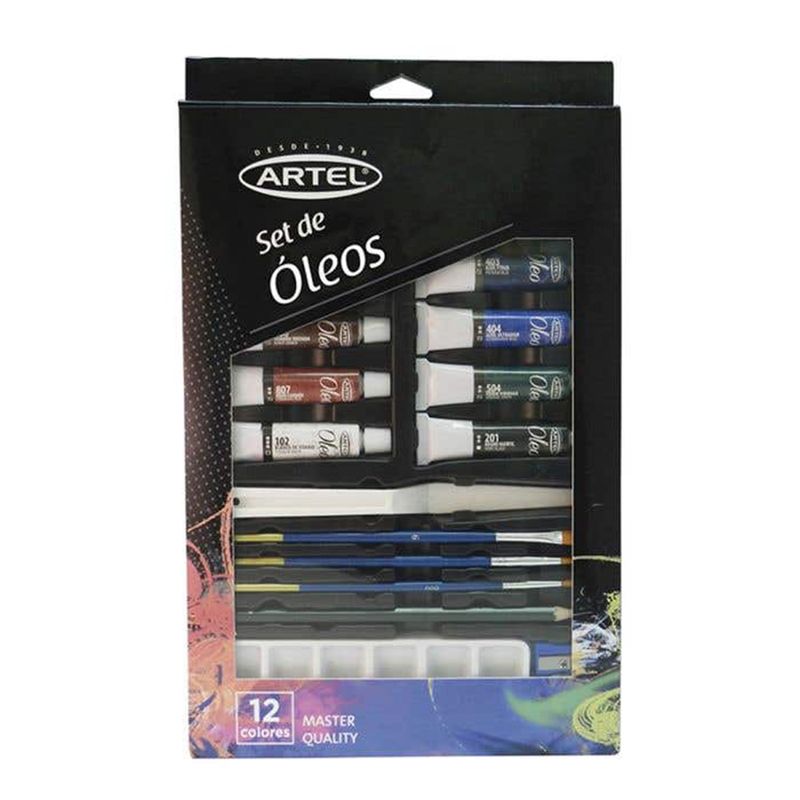 ARTEL - Set Pintura Artel Oleo 20 Piezas