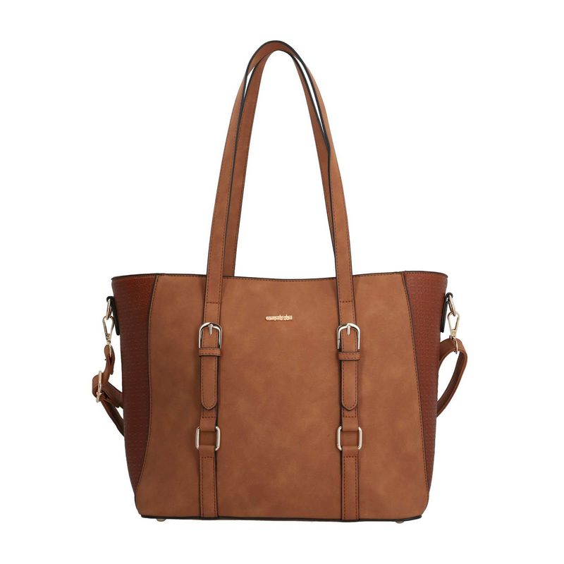AZALEIA - Carteras Gubio Tote Mujer Café AZALEIA