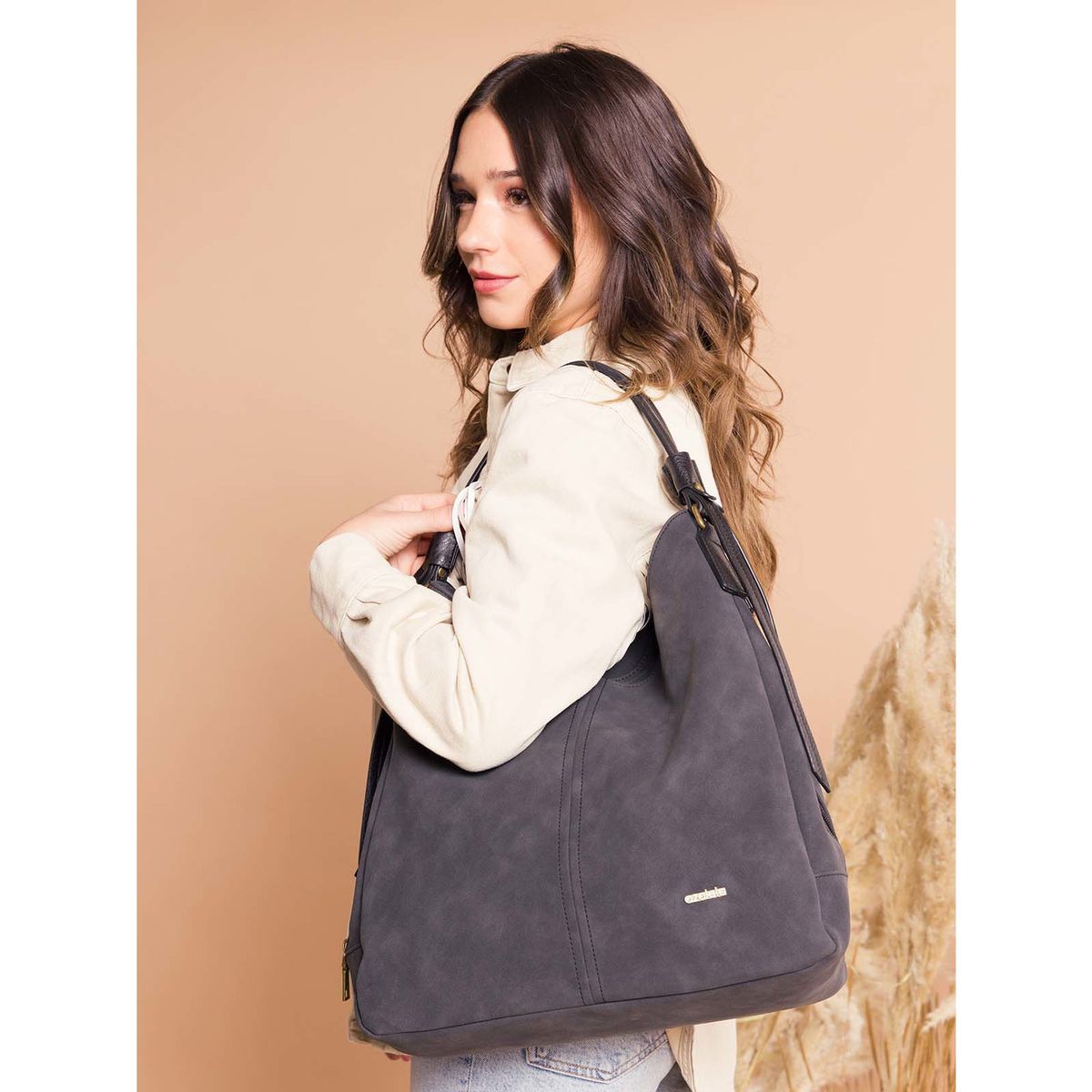AZALEIA - Carteras Co Giovanni Hobo Mujer Negro AZALEIA