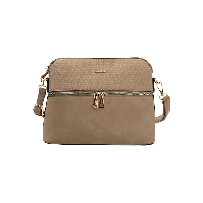 AZALEIA - Carteras Castello Cross Mujer Café AZALEIA