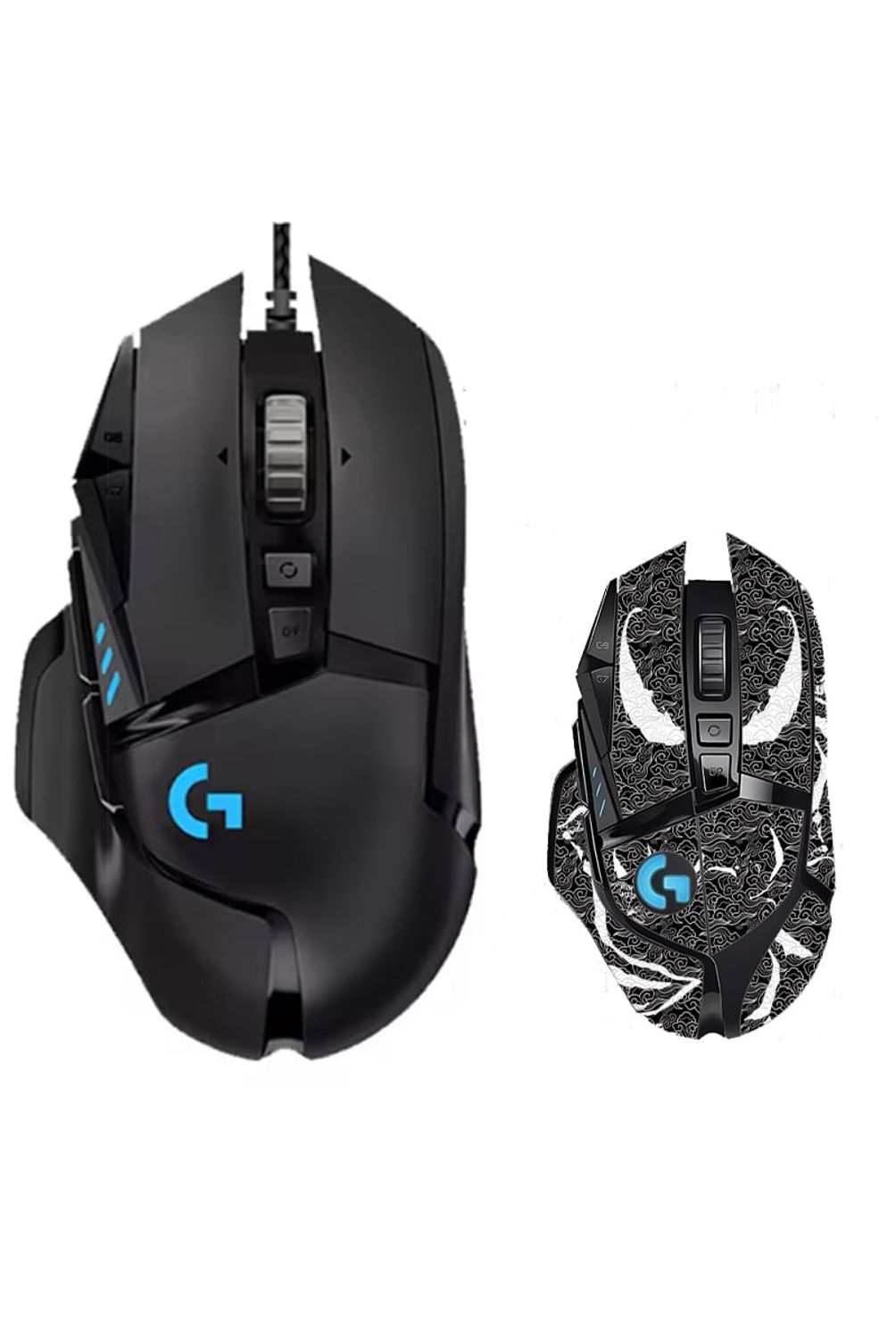 LOGITECH Mouse Gamer Logitech G502 Hero Y Pegatinas