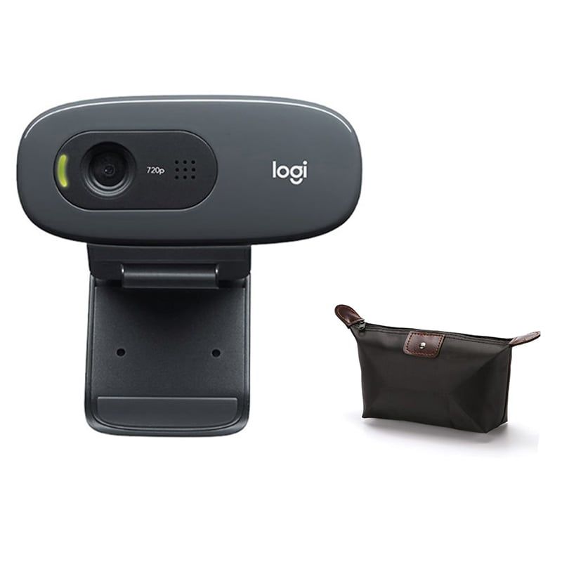 LOGITECH - Logitech C270 Camara Web  USB Con Microfono Y Estuche
