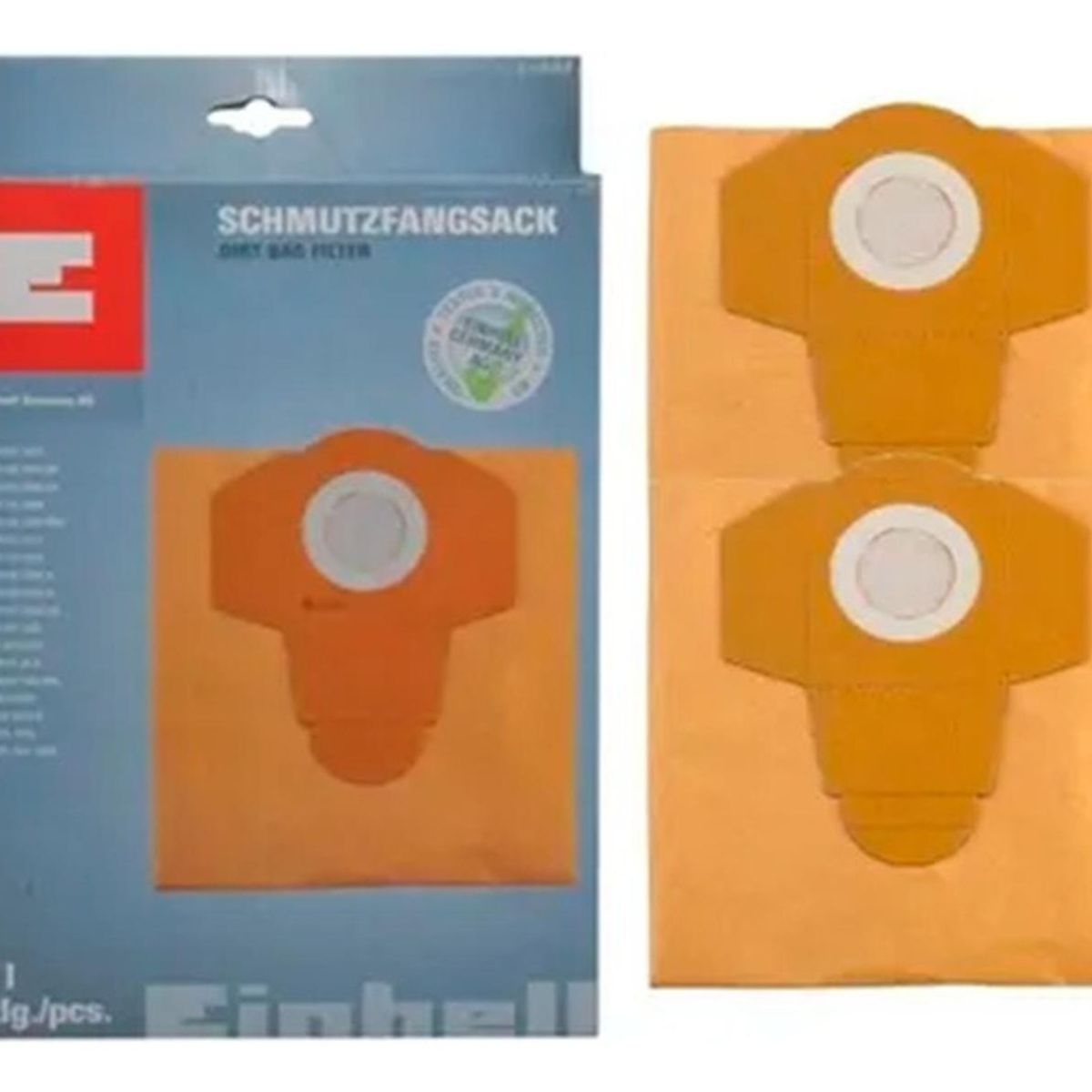 EINHELL - Set 5 Bolsas De Repuesto Aspiradora Einhell 20 Lts 2351152