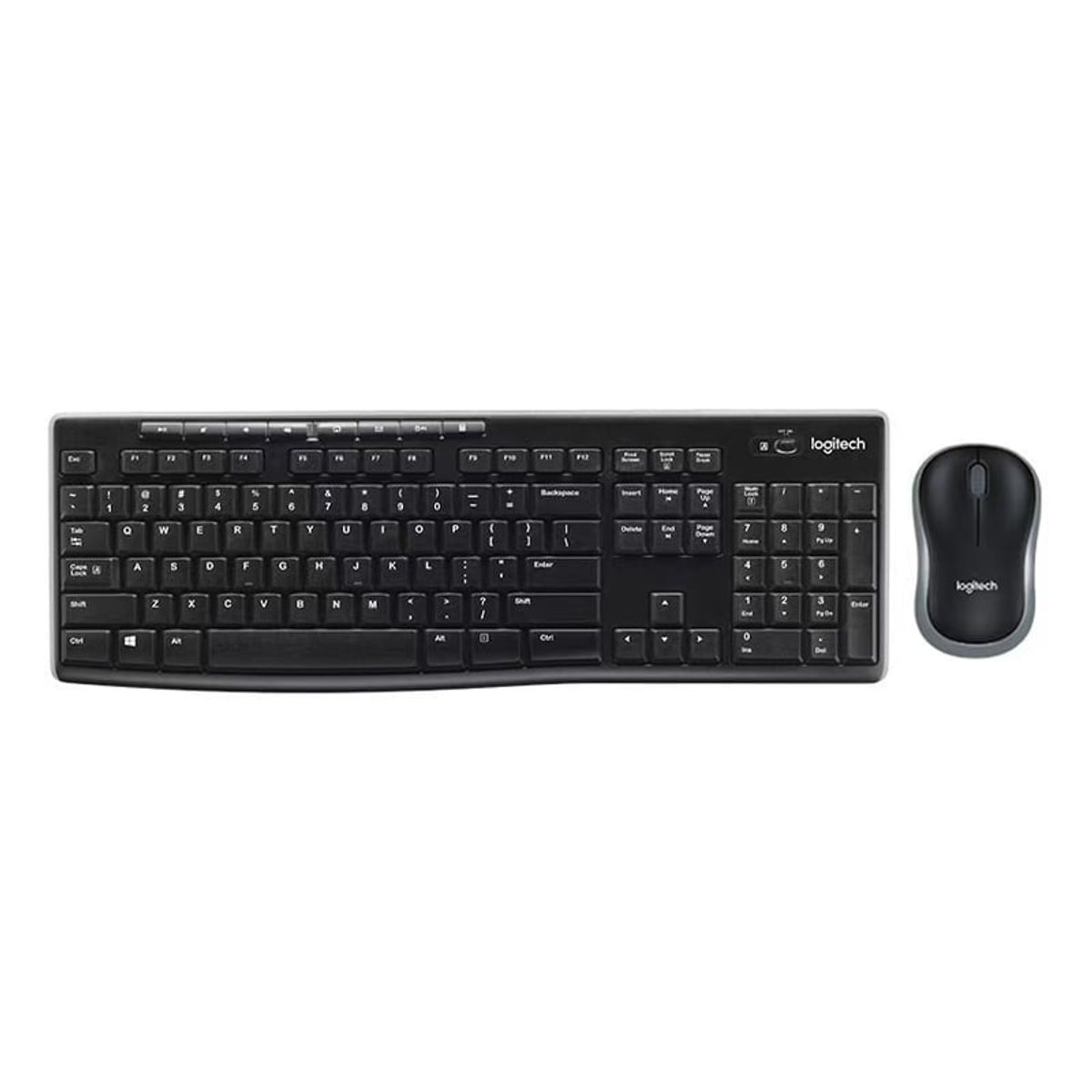 LOGITECH - Teclado Logitech MK270 COMBO Bluetooth Y Ratón Negro