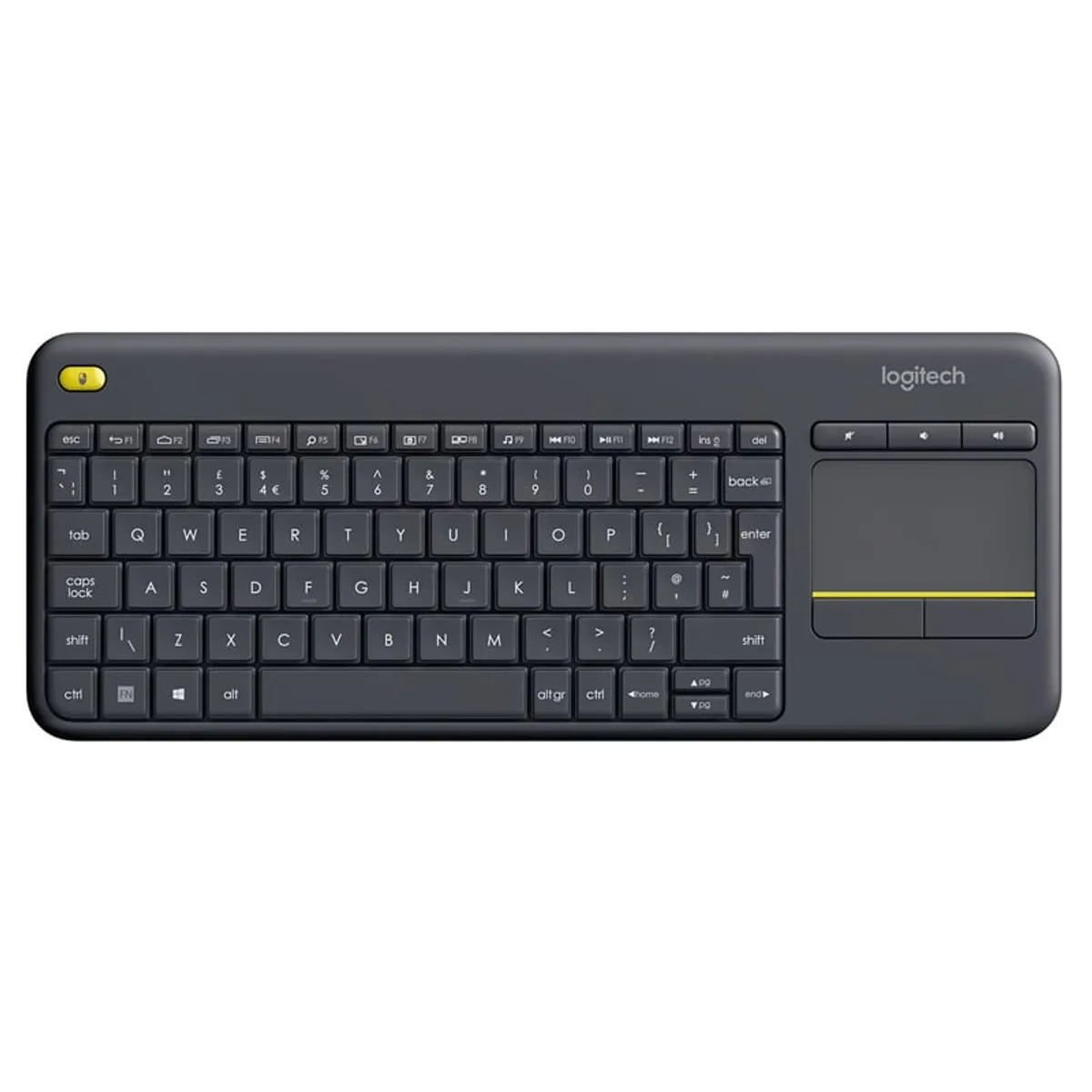 LOGITECH - Teclado Inalámbrico Para Smart Tv K400 Logitech