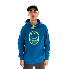 SPITFIRE - Polerón Hoodie Canguro Hombre Azul