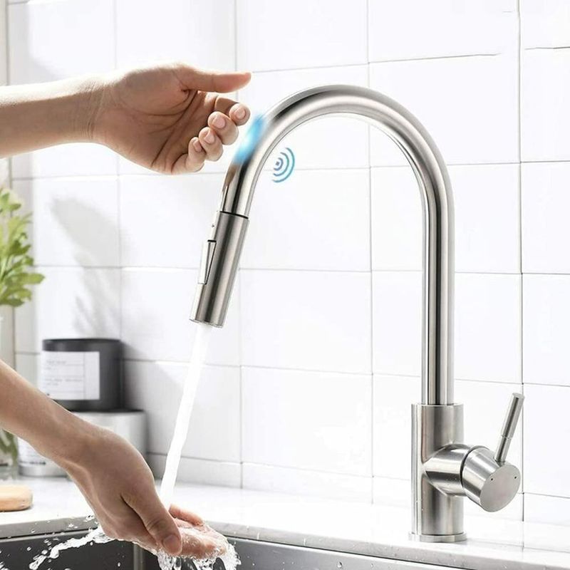 PUREPOWER - Grifo de cocina con sensor de movimiento
