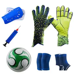 GENERICO - Guantes de portera más kit de entrenamiento y fútbol - 8