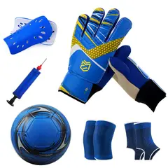 GENERICO - Guantes de portera más kit de entrenamiento y fútbol - 8