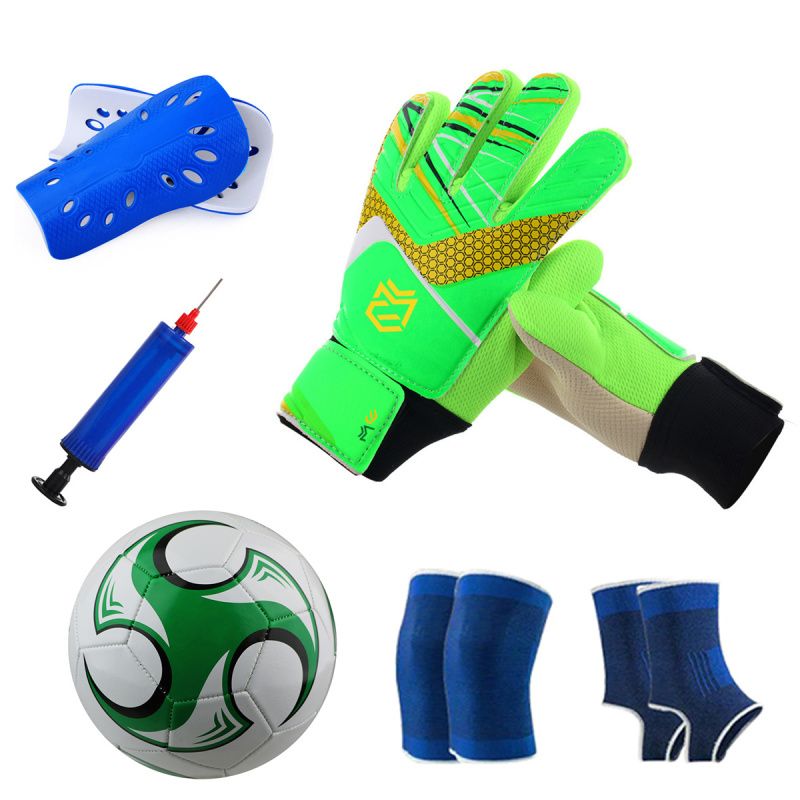 GENERICO - Guantes de portera más kit de entrenamiento y fútbol - 5
