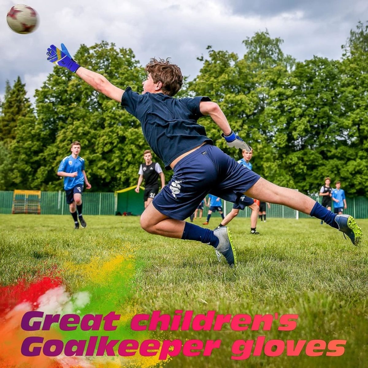 PUREPOWER - Guantes de portera más kit de entrenamiento y fútbol - 8
