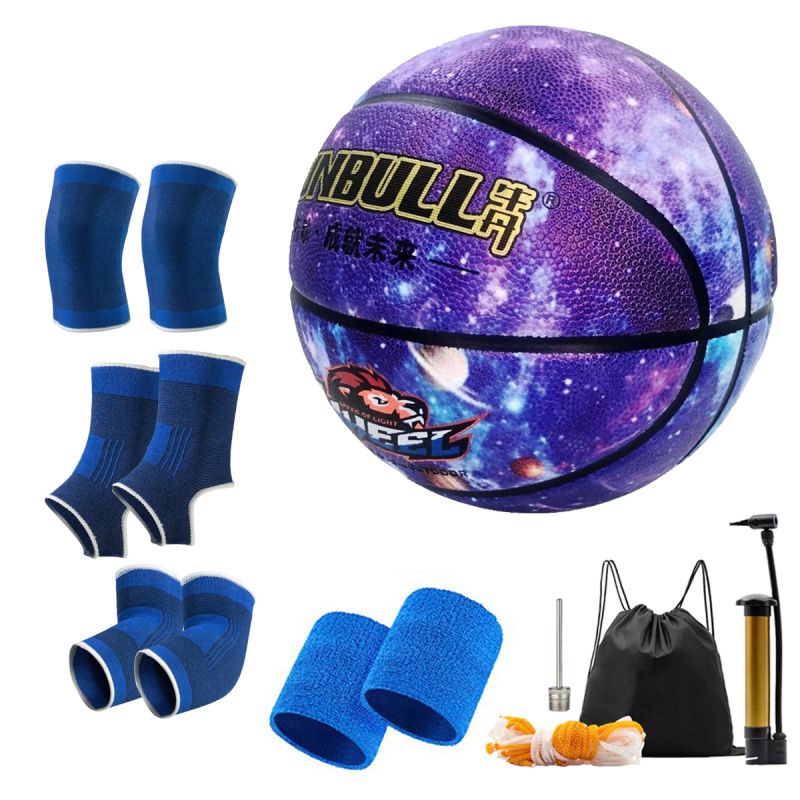 GENERICO - Balón de Baloncesto Tamaño para Interiores y Exteriores