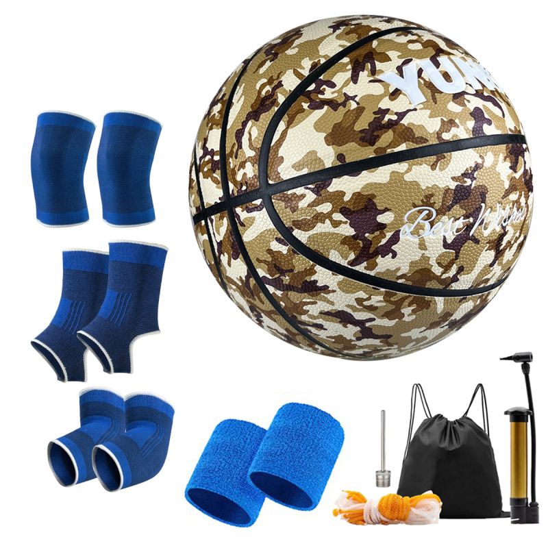 GENERICO - Balón de Baloncesto Tamaño para Interiores y Exteriores