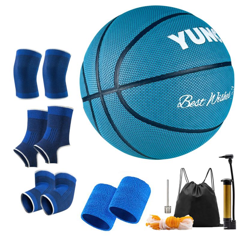 GENERICO - Balón de Baloncesto Tamaño para Interiores y Exteriores