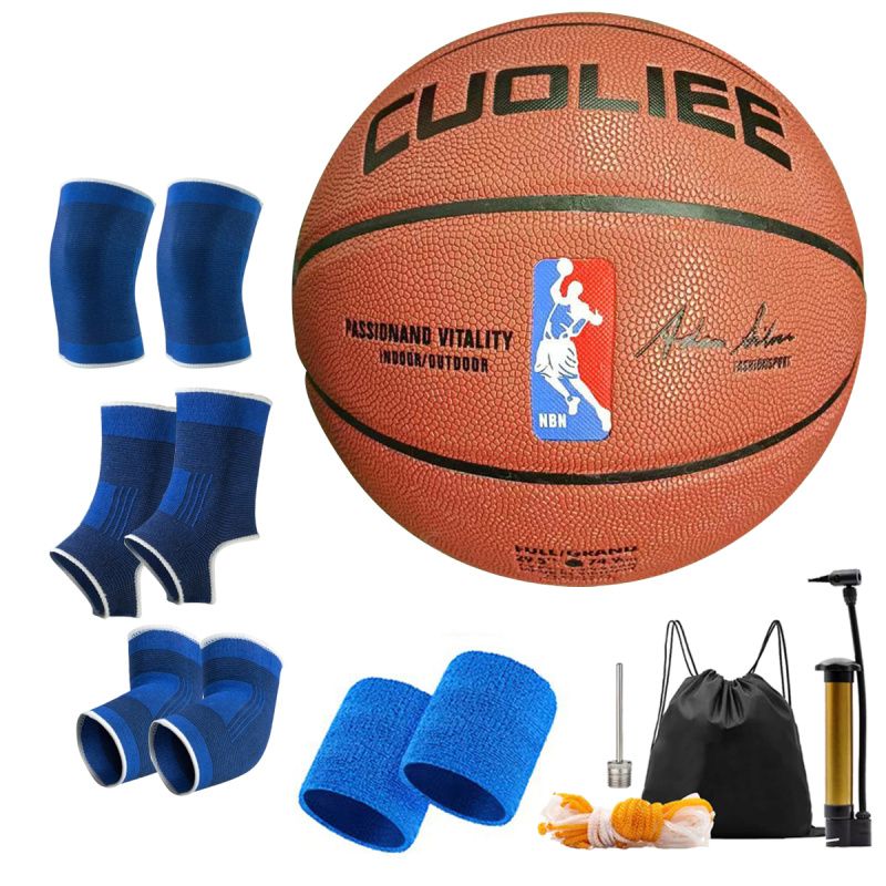GENERICO - Balón de Baloncesto Tamaño para Interiores y Exteriores