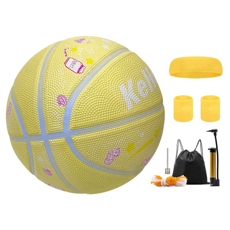 GENERICO - Balón de Baloncesto Tamaño 7 para Interiores y Exteriores