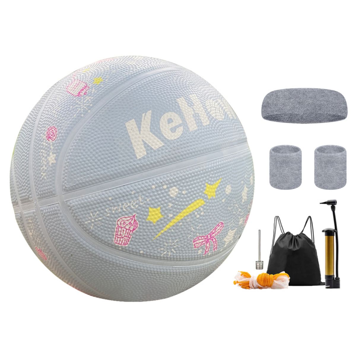 PUREPOWER - Balón de Baloncesto Tamaño 7 para Interiores y Exteriores