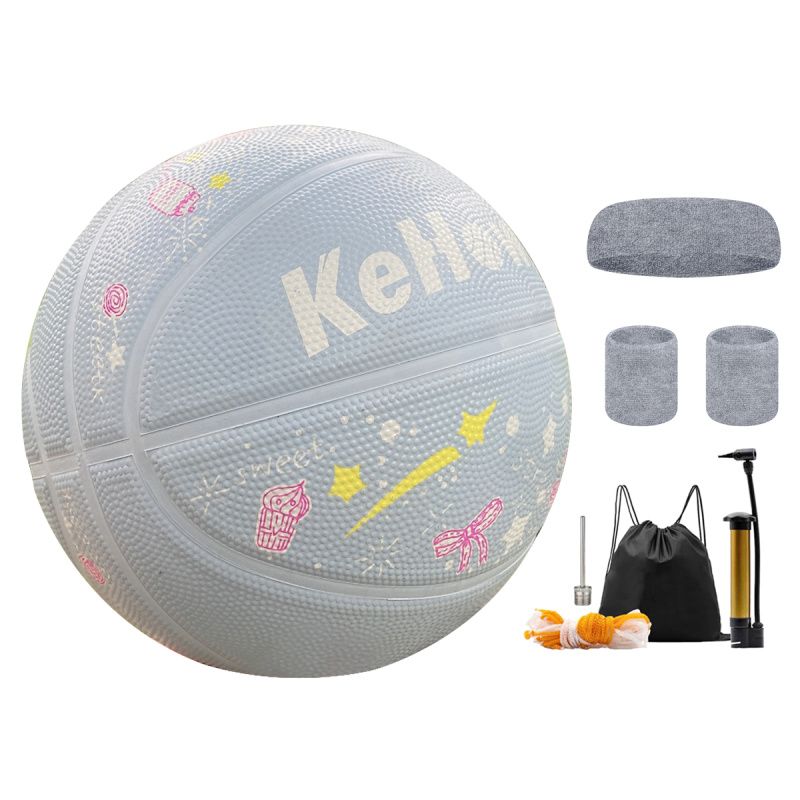 GENERICO - Balón de Baloncesto Tamaño 7 para Interiores y Exteriores