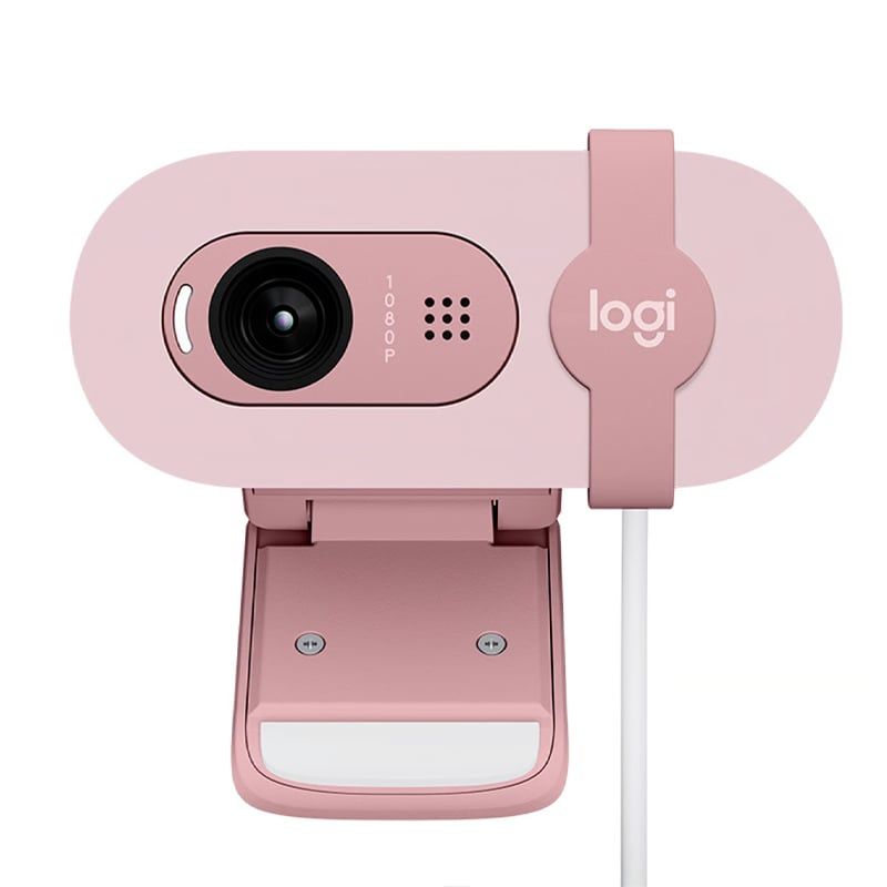 LOGITECH - Webcam Logitech Brio 90 Stream Full HD 1080p USB -Rosa