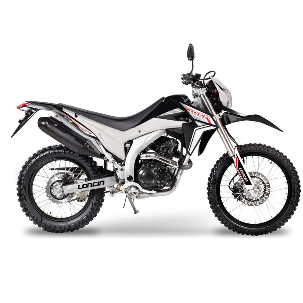 GENERICO - Kit De Transmision Moto Loncin Sx 250 Tt C/ Cadena Dorada