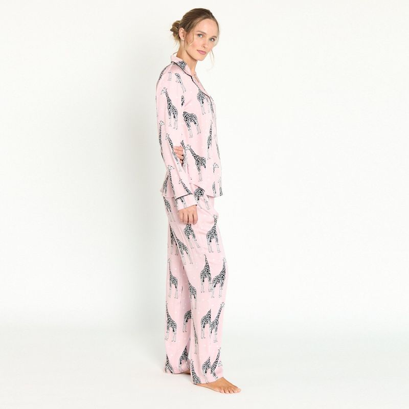 BARBIZON - Pijama de Mujer Helena Rosado