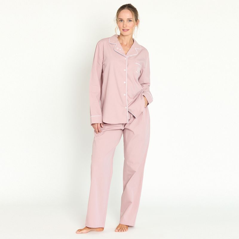 BARBIZON - Pijama de Mujer Margaret Sport Malva