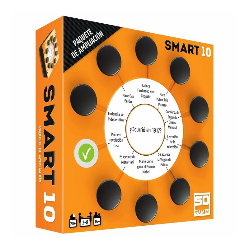 SD GAMES - Smart 10 - Paquete de Ampliación - Blanco