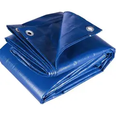 GENERICO - CARPA LONA COBERTOR UNIVERSAL MULTIUSOS IMPERMEABLE 6 x 8 cm