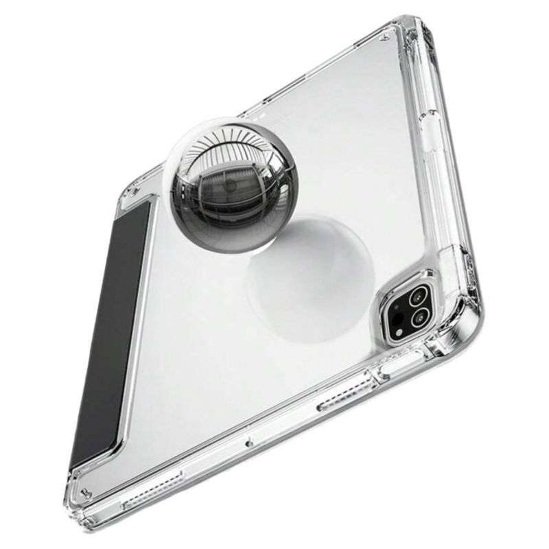 GENERICO - Carcasa Smart Cover Clear Para iPad Air 6 11 M2 2024 Negro
