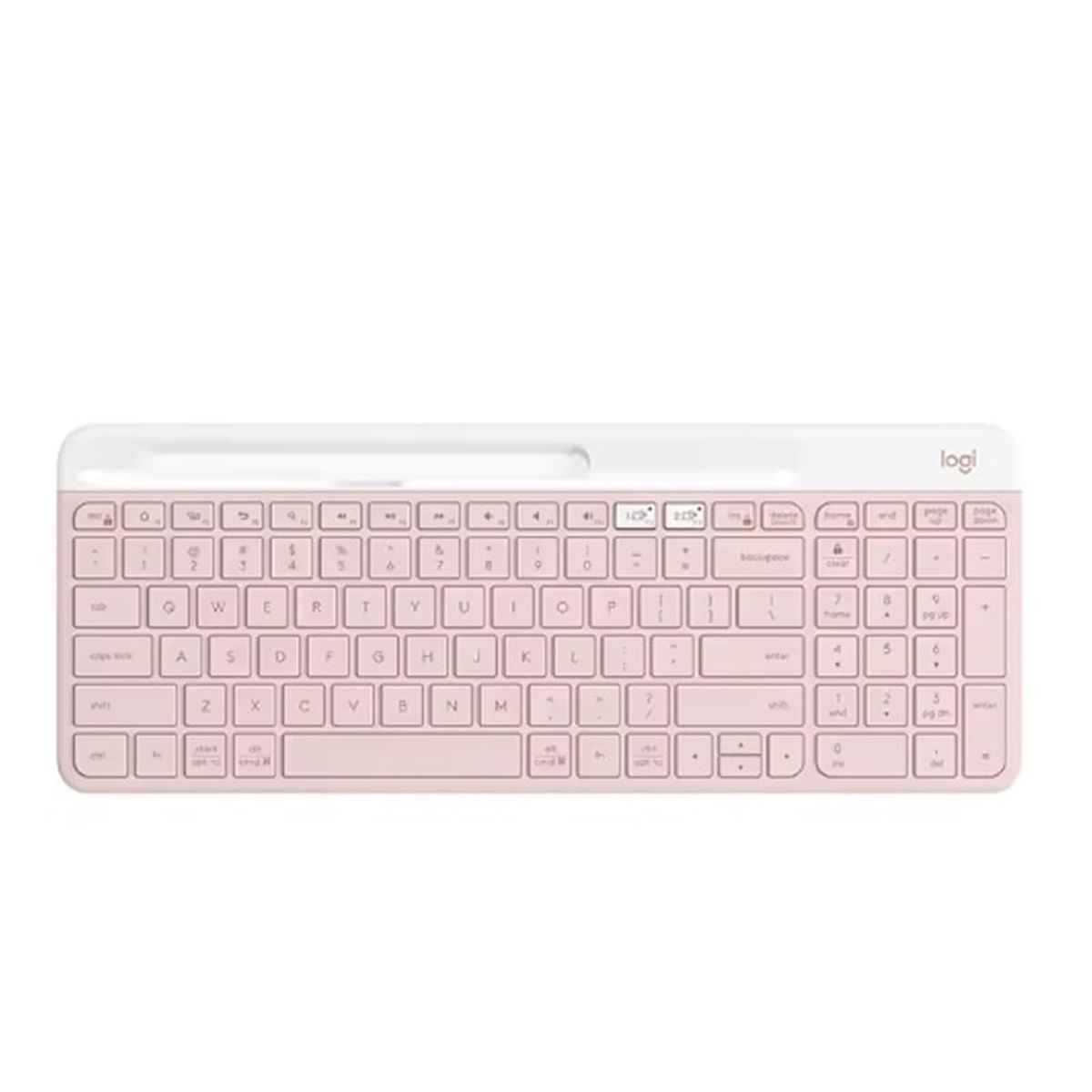 LOGITECH - Teclado Logitech K580 Bluetooth multidispositivo Rosa