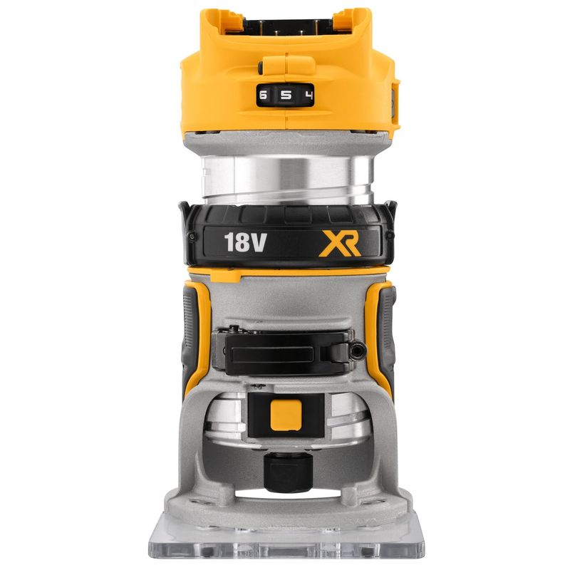 DEWALT - Fresadora compacta 20V SCarbones y SBatería DEWALT DCW600B
