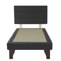 BASE CON RESPALDO 1.5 PLAZAS 105X200 CM