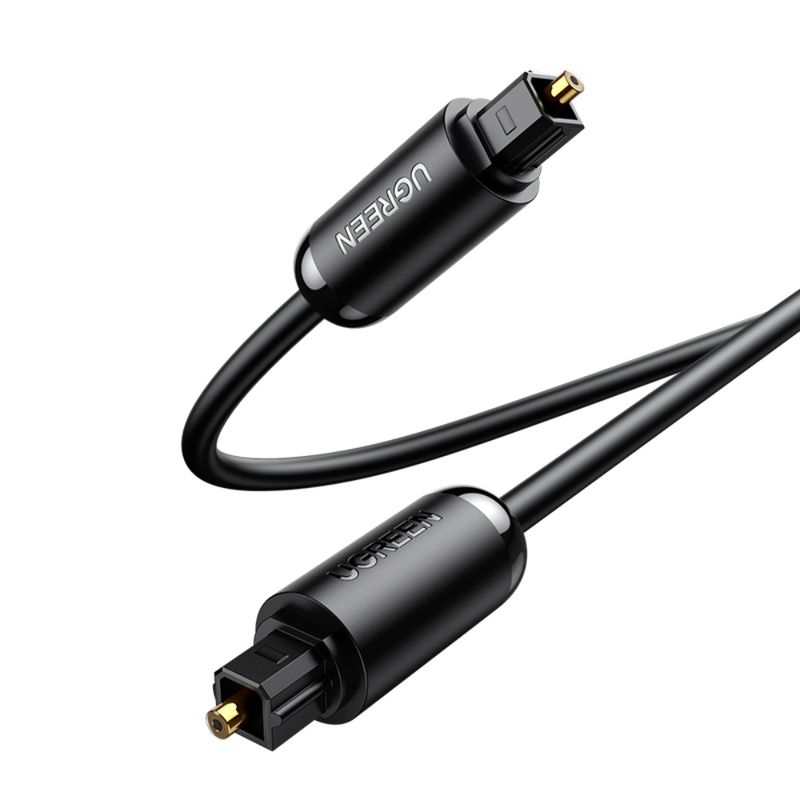 UGREEN - Cable Óptico Toslink 15M MM Negro Ugreen