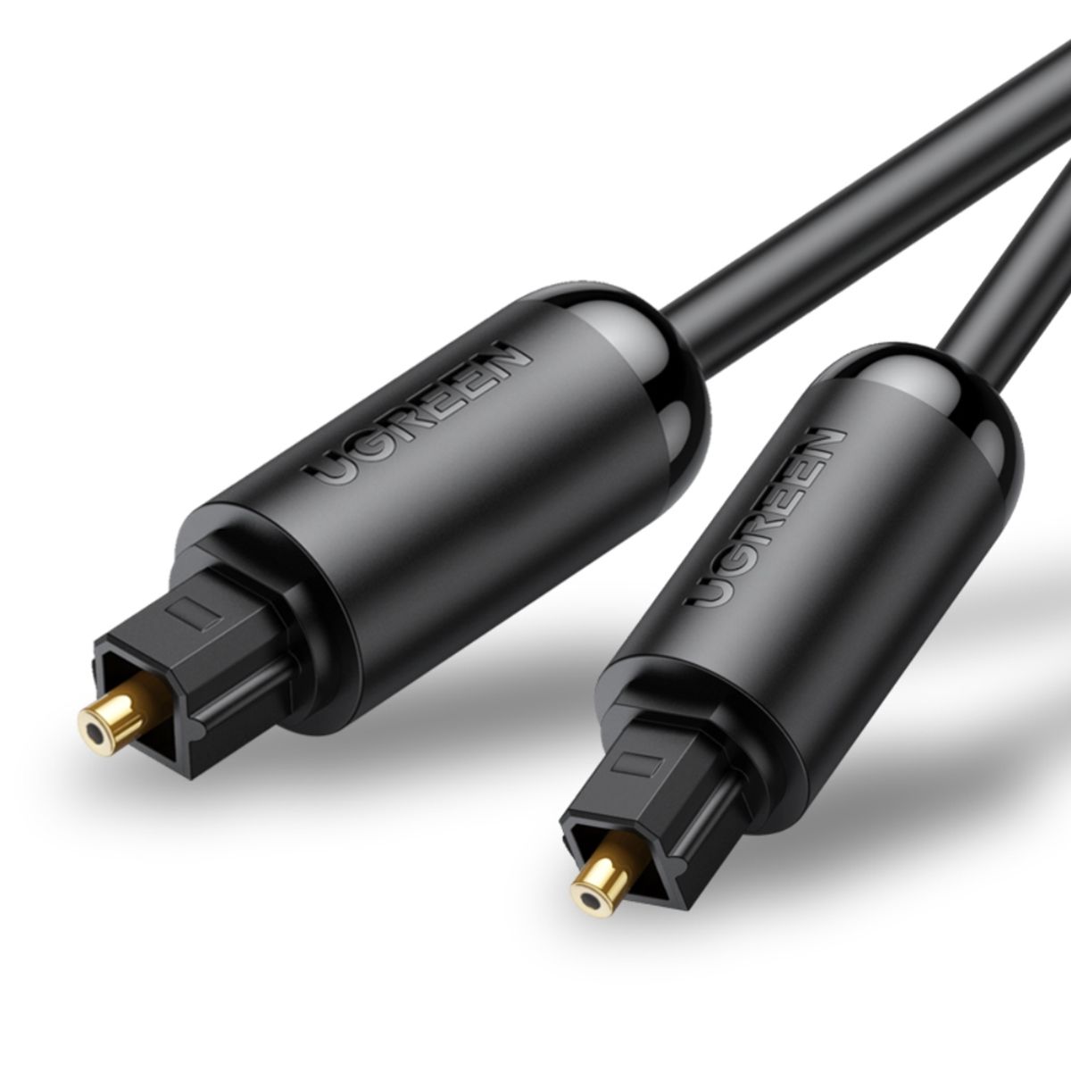 UGREEN - Cable Óptico Toslink 15M MM Negro Ugreen