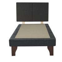 BASE CON RESPALDO 1.5 PLAZAS 105X200